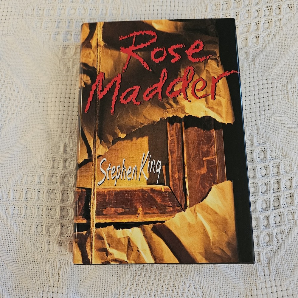 Stephen King - Rose Madder 1995 First Edition First Printing Viking Hardcover